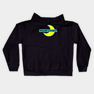 Night Owl Graphic Kids Hoodie